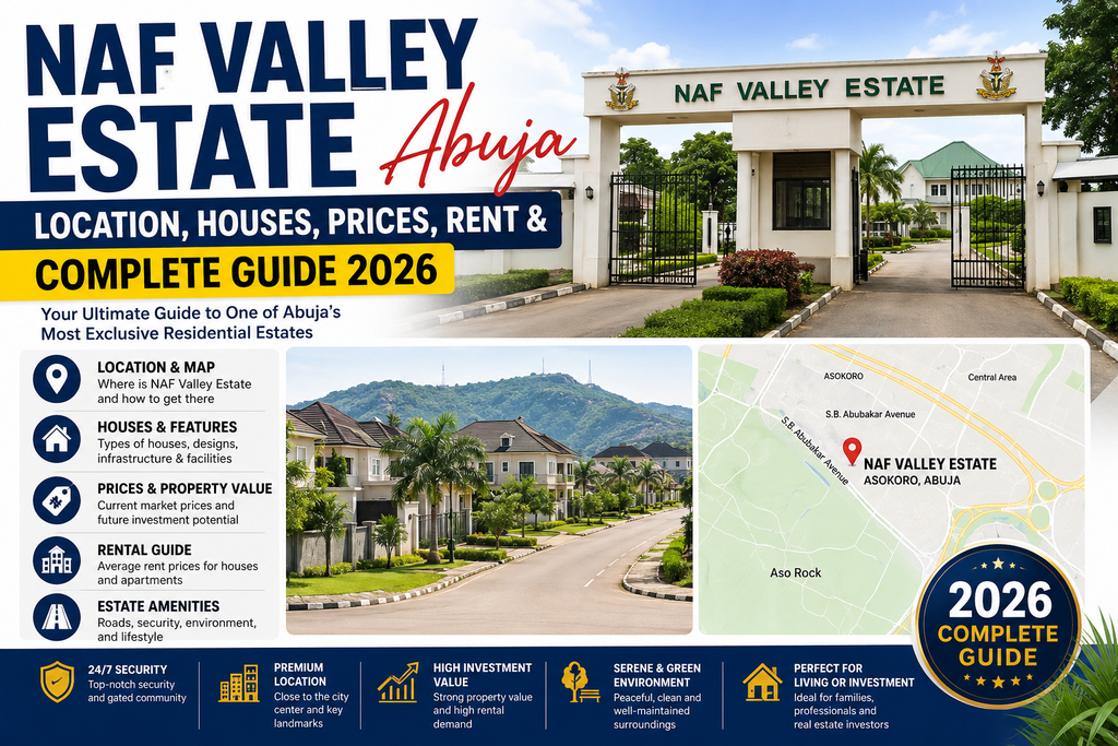 Image showing how NAF Valley Estate Abuja looks.