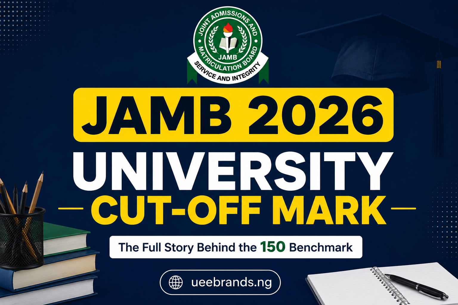 JAMB 2026 University Cut-Off Mark